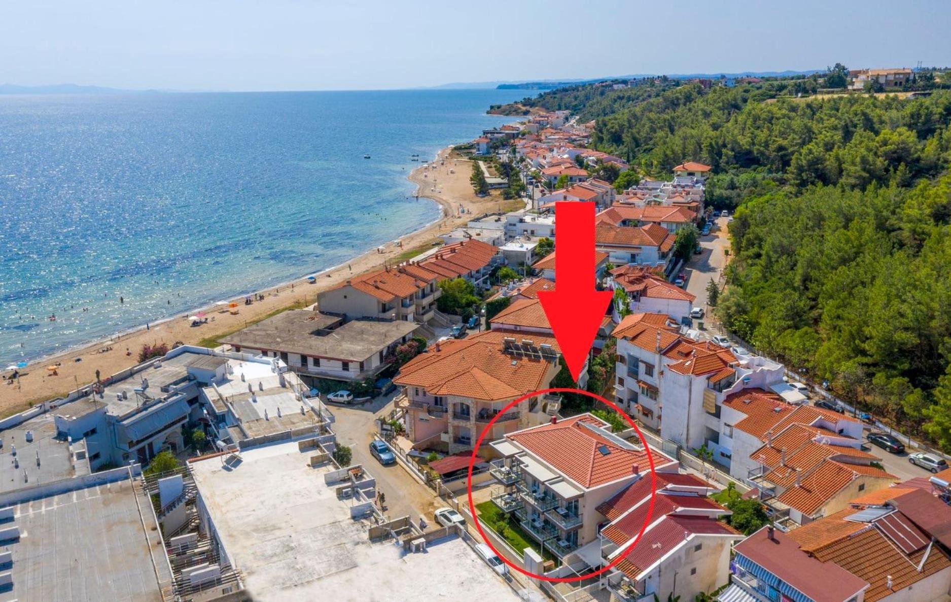 Crist Luxury Apartments Nea Poteidaia Ngoại thất bức ảnh